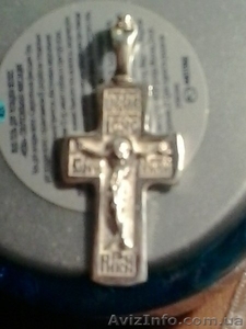 Продам крестик серебряный 925 пробы.. #1230670