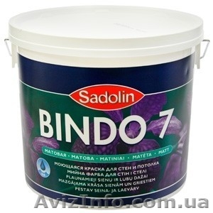 Sadolin Bindo 7 (Садолин Биндо 7) водоэмульсионная краска 10л. #1241381