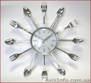 Часы настенные Ложки-Вилки #1243462