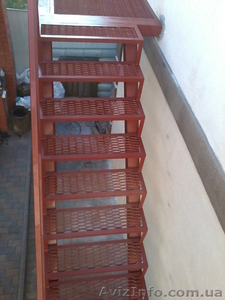 Сварочные работы. Заборы из профнастила. Лестницы. Вынос балкона в Киеве и облас #1235712