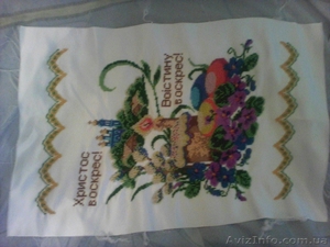 Продам рушник вишитий бісером  #1243449