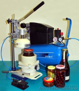 АКЦИЯ на полуавтомат для вакуумной укупорки банок и бутылок  #1232228