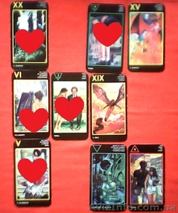 Гадание на картах. Расклад на Таро - Любовная история #1243137