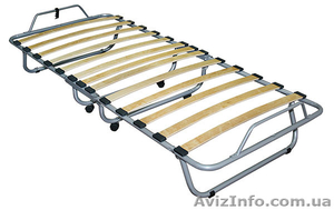 Раскладушка ортопедическая по низкой цене с ортопедическим матрасом #1237304