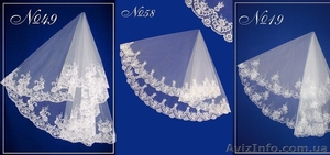 Фата свадебная с вышивкой под заказ #1240354