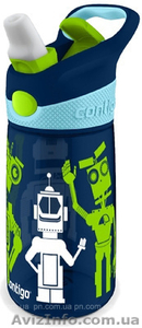 Детская фляга Contigo Striker Blue 420 мл #1247174