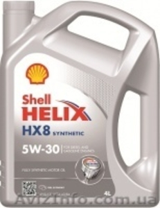Масло моторное Shell Helix HX8 5w-30,  4л #1254683