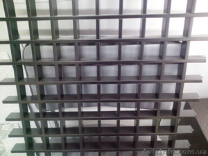 Алюминиевый подвесной потолок грильято #1250364