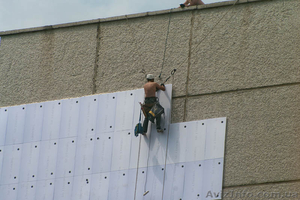 Утепление фасадов бригадой специалистов-высотников. Качество. Гарантия 5 лет #1253558