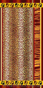 Полотенце махровое с узором #1059561