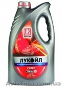 Масло Лукойл Супер SAE 10W-40 API SG/CD,  4л #1254686