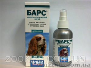 Барс спрей для собак 100мл. - 40 грн  #1257802