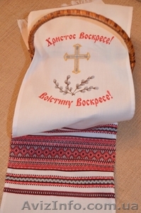 Пасхальная салфетка дорожка #1243872