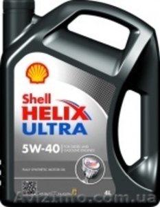 Масло моторное Shell Helix Ultra 5W-40,  4л #1254675