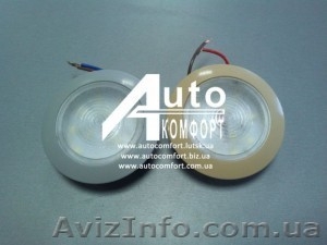 Галогенка автомобильная бежевая (серая) #1244689