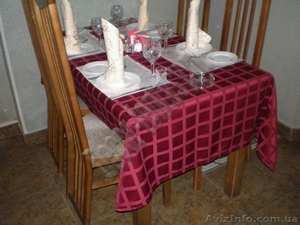 Скатерть из ткани 