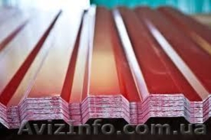 Профнастил колір червоний 0, 35 /2, 0*0, 94/ #1252858