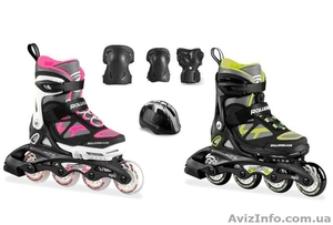 Купить детские ролики Киев Rollerblade Spitfire TS G #1252373