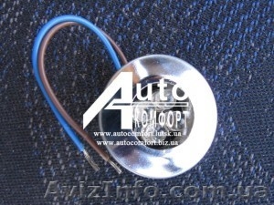 Круглая малая пластиковая светодиодная лампа #1244660