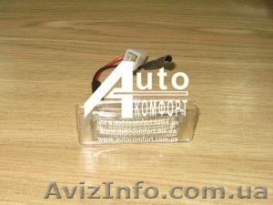 Квадратная пластиковая светодиодная лампа в порожек с «козырьком» #1244684