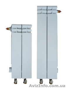 Алюминиевые радиаторы с нижним подключением современные технологии отоплния #1246663