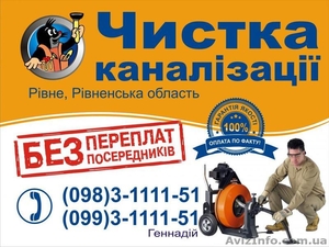 Прочистка канализационных труб #1255944