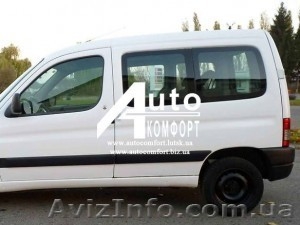 Передний салон,  левое окно на автомобиль Peugeot Partner,  Citroën Berlingo #1245058