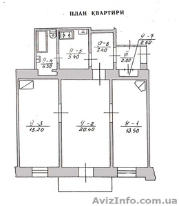 Продаю СРОЧНО 3 комн. квартиру на ул. О.Кобылянской в г. Черновцы. #1251754