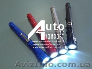 Ручной автомобильный фонарь на длинной магнитной шейке #1244682
