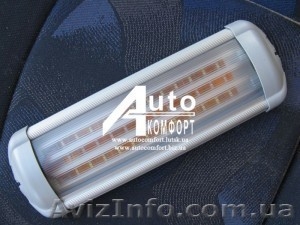 Широкая светодиодная потолочная лампа #1244701