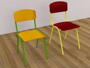 Стул детский ISO с мягкой поверхностью #1247787