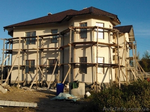 Утепление стен частных домов пенопластом,  тертая и обычая шуба,  короед! #1243929