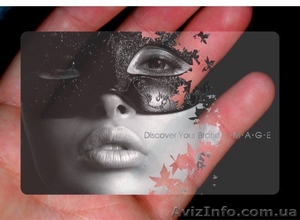 Візитки,  бірки,  календарики на прозорому пластику #1253806