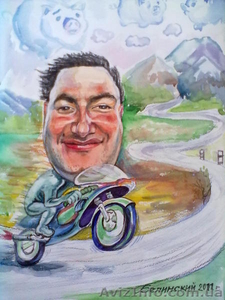 нарисую шарж на праздник #1266950