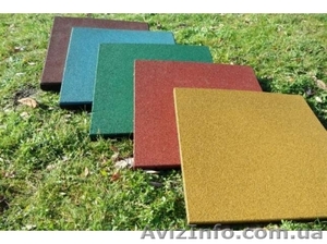 Плитка из резиновой крошки #1259858