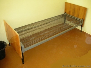 Продам кровати металлические со спинками ДСП,  б/у #1268386
