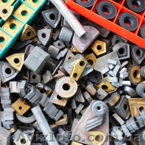 Куплю твердый сплав ВК8,  победитовые пластины Т15К6 по 300-400грн/кг #1265454