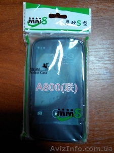 Бампер для Lenovo A800 (черный) #1267339