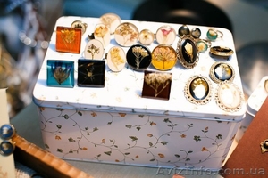 Бижутерия из эпоксидной смолы,  украшения оптом #1268949