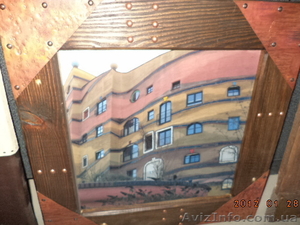 Продам фото картину  «Hundertwasser Building» #1261137