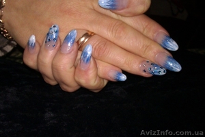 Оригинальное Наращивание ногтей и ресниц,  татуаж #1258074