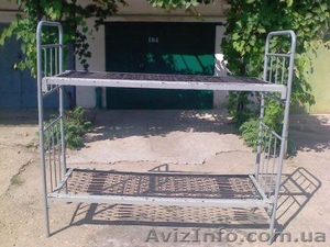 Продам кровати двухъярусные металлические б/у #1268389