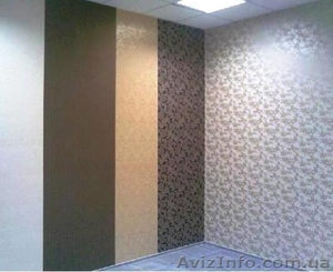 Поклейка виниловых и флизелиновых обоев  #1258964