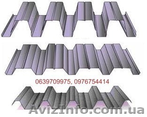 Профнастил кровельный Н-60*990*1040. Толщина 0, 5 RAL мм. #1258806