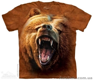 Американские футболки MOUNTAIN,  экологически чистый хлопок,  бесплатная доставка. #1266256