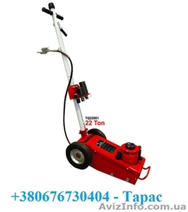 Пневмо гидравлический подкатной домкрат 22т 230-430 мм #1270105