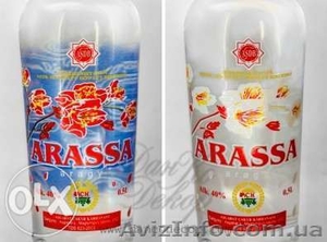 Декорирование бутылок термочувствительными красками #1280050