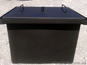 Коптильня с гидрозатвором малая (окрашенная термостойкой краской) #1276205