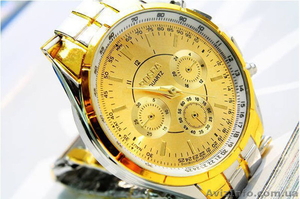 Мужские часы “Qvartz” по очень выгодной цене! Не пропустите,  цена по скидке 145  #1279519