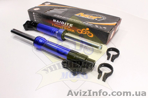 Амортизатор передний к-кт 2шт  Yamaha JOG SA-16 (под диск. торм.) #754547